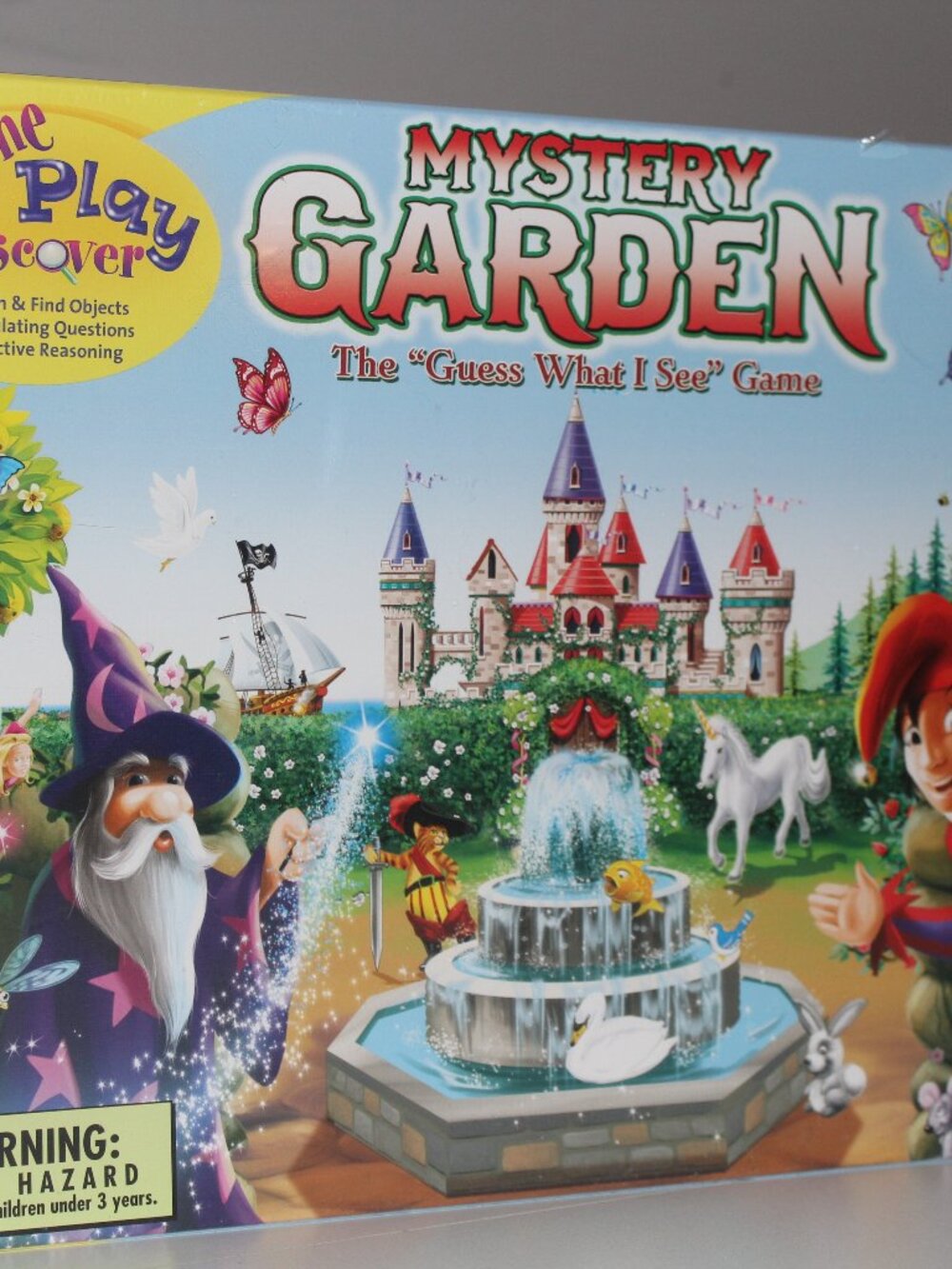 Vintage Ravensburger Mystery Garden: The Guess What I See Game Brand New Sealed